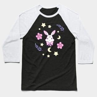 Sakura Bunny | Nikury Baseball T-Shirt